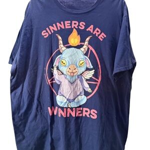 Kids Blue Graphic T-Shirt